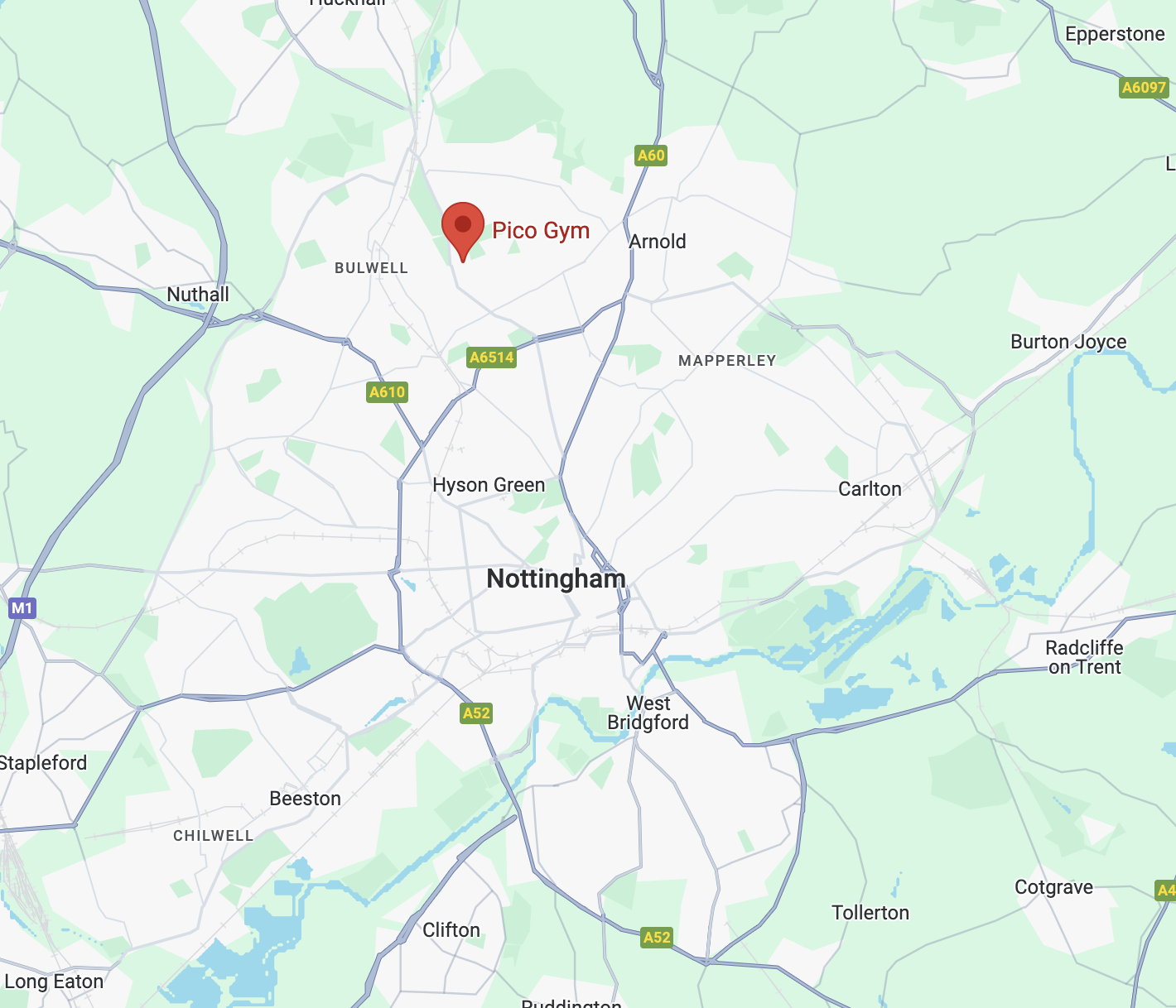 Pico Gym Location Map